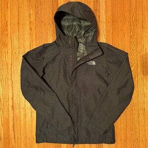 The North Face Men's Dark Gray Lightweight Raincoat (See Description)